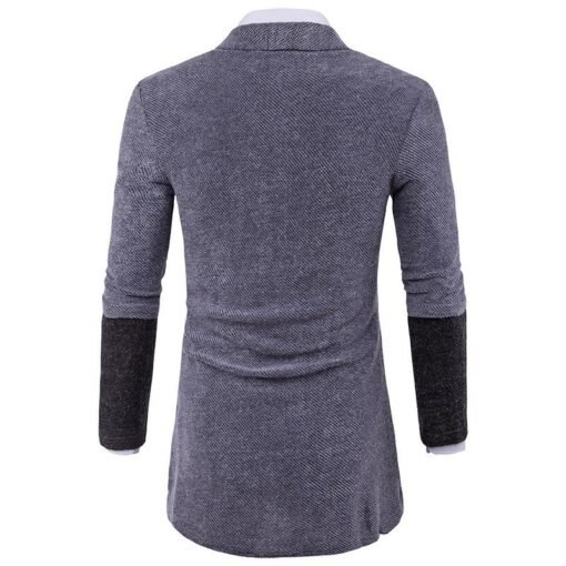 Cardigan Sweater Mens Casual Coat Knitwear Coat Men Clothing – Bild 4