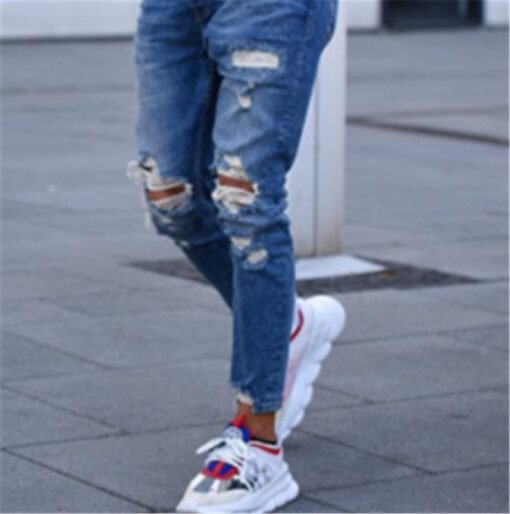 Hole men''s jeans – Bild 5