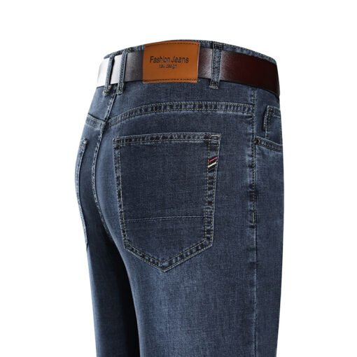 Straight Slim Casual Jeans Men – Bild 3
