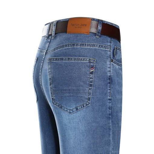 Straight Slim Casual Jeans Men – Bild 6
