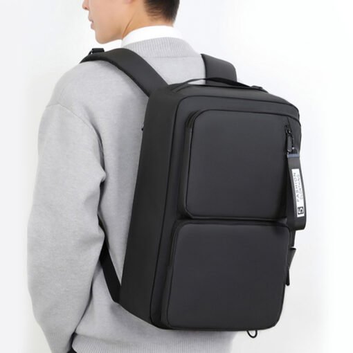 Multifunctional Backpack Large Capacity Business Laptop Bag Leisure Travel Commuter Schoolbag Portable Shoulder Bag – Bild 3