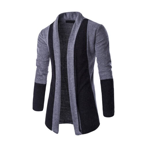 Cardigan Sweater Mens Casual Coat Knitwear Coat Men Clothing – Bild 8