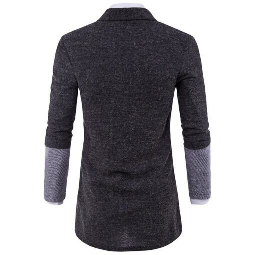 Cardigan Sweater Mens Casual Coat Knitwear Coat Men Clothing – Bild 5
