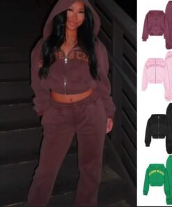 Zweiteiliges Set mit hoher Taille