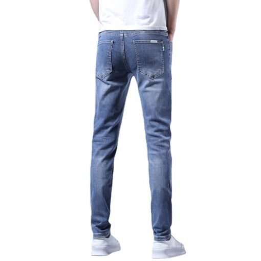 High End Blau Jeans Männer Sommer – Bild 4