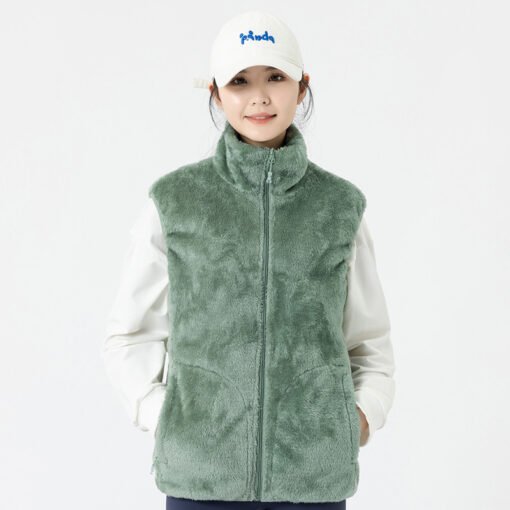 Men's And Women's Fashion Casual Stand Collar Self-heating Vest – Bild 2