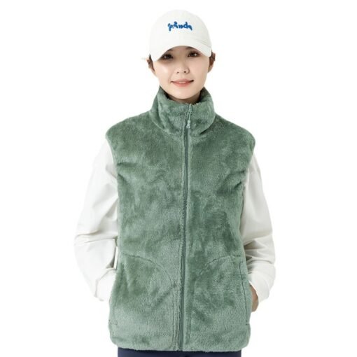 Men's And Women's Fashion Casual Stand Collar Self-heating Vest – Bild 5